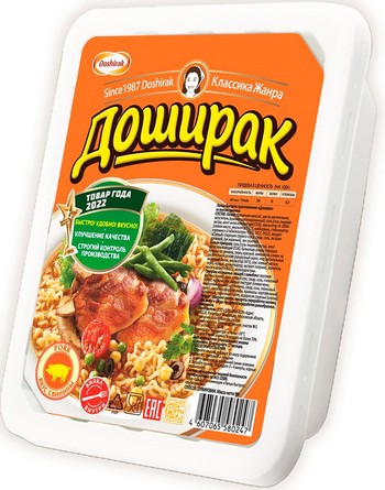 Лапша Доширак со вкусом свинины 90г