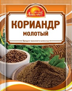 Кориандр Русский Аппетит молотый м/у 15г