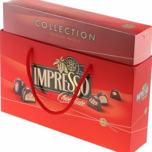 Подарочный набор Спартак Impresso премиум красный 424г