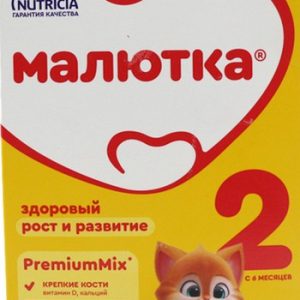 Смесь Nutricia Малютка-2 молочная 6+ к/у 600г