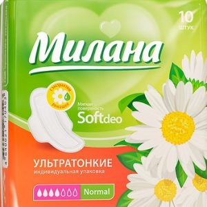 Прокладки Милана Soft Deo Normal ультратонкие 10шт