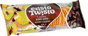 Крекер Белогорье Кристо Твисто шоко-моко м/у 175г