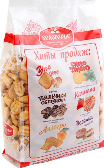 Крекер Белогорье Кристо Твисто вкусный улов м/у 400г
