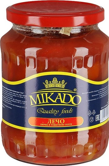 Лечо Mikado ст/б твист 680/720мл
