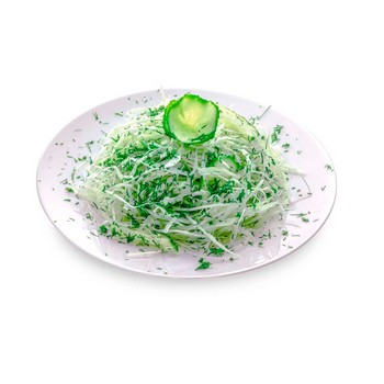 Салат капуста с огурцом вес