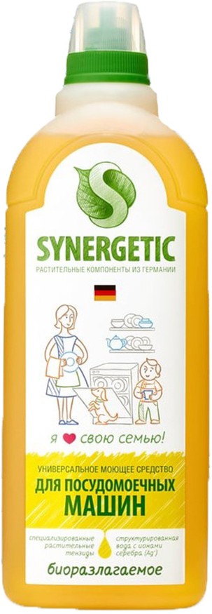 Средство д/мытья посуд машин Synergetic 1л