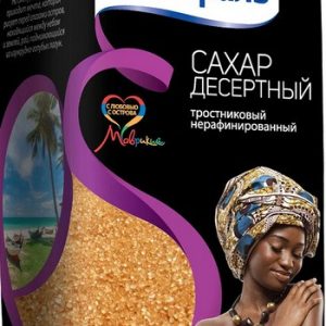 Сахар Мистраль Десертный тростниковый нераф.900г