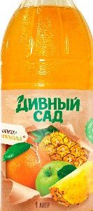 Напиток Дивный сад сокосодержащий мультифруктовый ст/б 1л