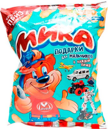 Кукурузные палочки Мика д/мальчика м/у 70г