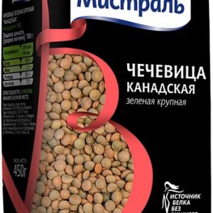 Чечевица Мистраль Канадская зеленая 450г