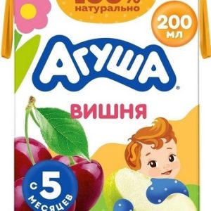Сок Агуша яблоко-вишня осветл т/п 200мл