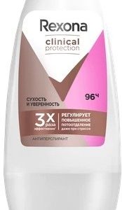 Дезодорант-ролик Rexona Clinical Protection сухость-уверенность 50мл