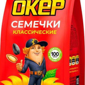 Семена подсолнечника Крутой Окер классические м/у 100г