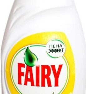 Средство д/мытья посуды Fairy сочный лимон пена эффект 900мл