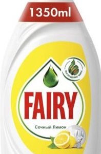 Средство д/мытья посуды Fairy сочный лимон 1350мл