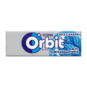Жев.резинка Wrigley Orbit White освежающая мята 10под 13,6г