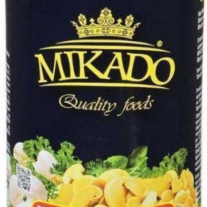 Грибы Mikado Шампиньоны резаные ж/б 400г
