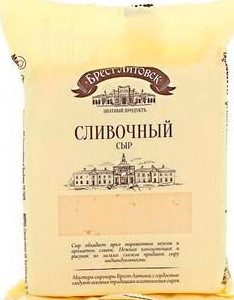 Сыр Брест-Литовск Сливочный 50% 200г без змж