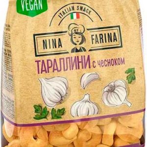 Тараллини Яшкино Nina Farina чеснок м/у 180г