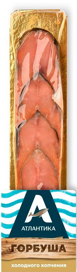 Горбуша Атлантика Косичка кусочки х/к в/у 200г