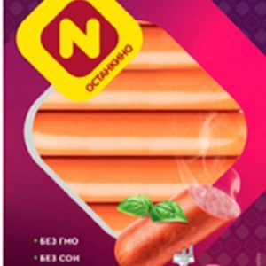Сосиски Останкино Рубленые мгс 360г