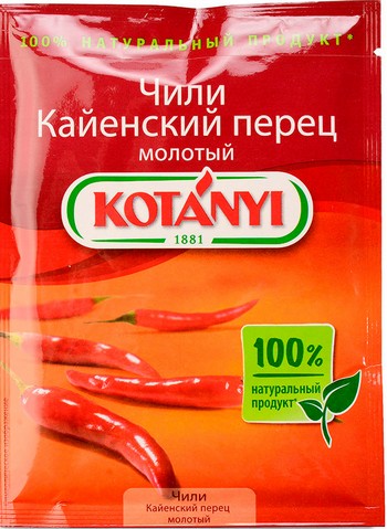 Перец Koтани Чили Кайенский молотый м/у 25г