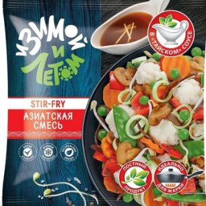 Смесь И Зимой И Летом Азиатская с грибами и соусом м/у с/м 400г