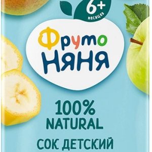 Сок ФрутоНяня мультифруктовый т/п 200мл