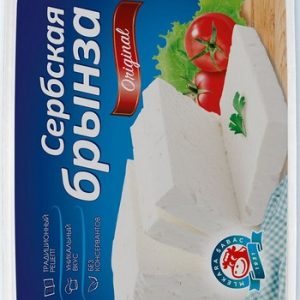 Сыр Млекара Сабак Сербская Брынза 40% ван 230г без змж