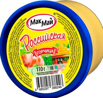 Горчица МакМай Российская п/б 110г