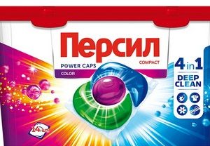Капсулы д/стирки Persil Color Свежесть Vernel 14шт