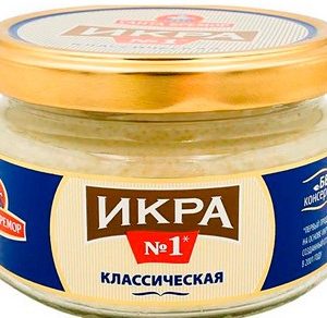 Икра мойвы Санта Бремор №1 делик классическая ст/б 180г