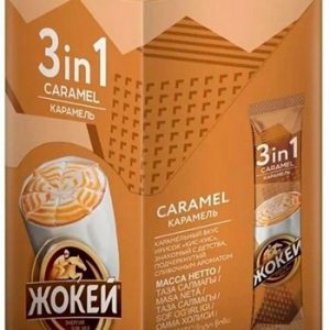 Коф нап Жокей Caramel 3в1 раст в стиках 10*12г