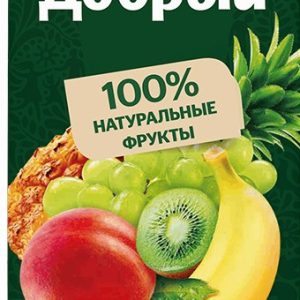 Нектар Добрый мультифрукт т/п 2 л