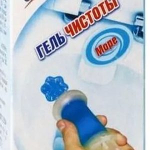 Освежитель д/унитазов Свежинка гелевый с дозатором море 6шт