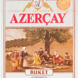 Чай Азерчай Букет байховый крупнолист.черный к/у 100г