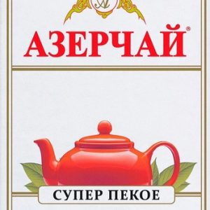 Чай Азерчай Pekoe байховый черный к/у 100г