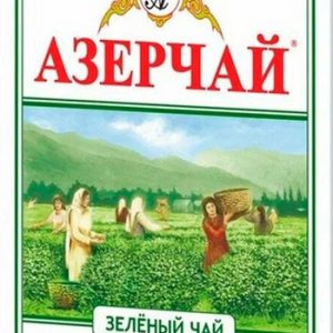 Чай Азерчай классический зеленый к/у 100г