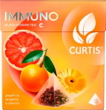 Чай Curtis Immuno черный 15*1,7г