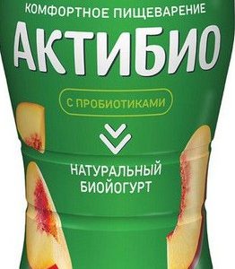 Биойогурт Данон АктиБио персик 1,5% бут 870г без змж