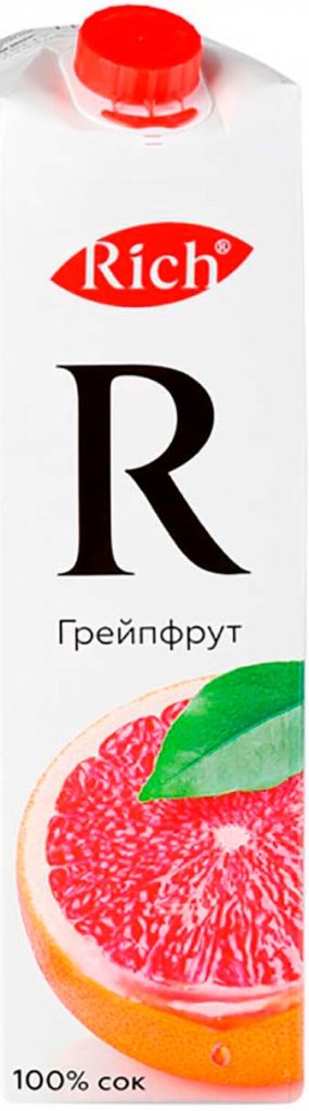 Сок Рич грейпфрут т/п 1л