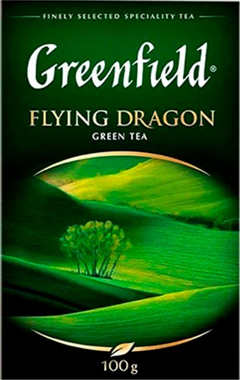 Чай Greenfield Flying dragon зеленый 100г