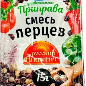 Перец Русский Аппетит смесь перцев м/у 15г