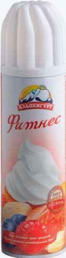 Крем Альпенгурт Фитнес взбитый 24% 250г без змж