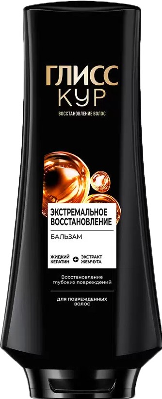 Бальзам д/волос Gliss Kur Экстремальное восстановление д/поврежденных волос 360мл
