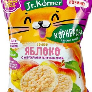 Корнерсы Dr.Korner Рисовые с яблочным соком мини б/сахара м/у 30г