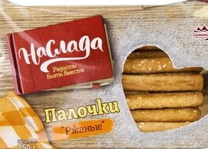 Палочки Наслада Ржаные м/у 150г