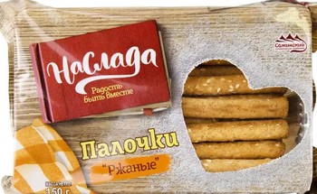 Палочки Наслада Ржаные м/у 150г