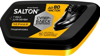 Губка-волна Salton д/гладкой обуви черный