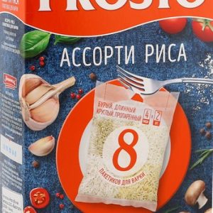 Крупа Prosto рис ассорти к/у 8*62,5г